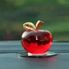 Other Event Party Supplies Christmas Crystal Apple Glass Crafts Home Decoration Car Ornaments Crystal Crafts Miniature Souvenir Gifts 220916