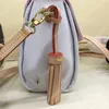 Designer-Umhängetaschen, weißes Gitter, CROISETTE-Handtasche, Vintage-Karomuster, braun kariert, Luxus-Umhängetasche, abnehmbarer Riemen, Quaste, Umhängetasche für Damen, modische Tragetaschen