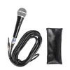 Microphones câblés Microphone dynamique portatif tout en métal Motif cardioïde unidirectionnel Câble de connexion XLR Idéal pour voix/karaoké/fête T220916