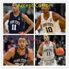 Basket Final Four Custom Penn State Nittany Lions Basketball Jersey 10 Tony Carr 24 Dick Mumma 40 Frank Brickowski 33 Ron Brown 8