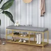 Clothing Storage Iron Shoe Changing Stool Home Doorway Cabinet One Bedroom Bed End Long Cloakroom