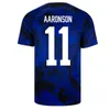 2022 Jerseys de football de l'￩quipe nationale des ￉tats-Unis USA PULISIC USAS REYNA DEST ADAMS Morgan Yedlin Aaronson Rapinoe Ertz Lloyd Heath Football Shirt Kid Kid Kit