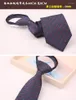 Bow Ties Men's Formal Suit Business Zipper Tie Groom Married 8cm Easy To Pull Wide Version Unit Lazy Trendy Group