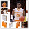 College Basketball Wears College NCAA Custom Tennessee Volunteers Stitched College Basketball Jersey 32 Cole Morris 13 Olivier Nkamhoua 5 Ammiraglio Schofield 1 Kenn