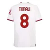 21 22 23 23 Milan Soccer Jerseys Ibrahimovic Milan футбольные рубашки 2022 2023 г. Tonali Rebic Camiseta de Futbol Italali