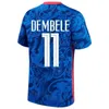 Equipo nacional francés Griezmann Soccer Jersey 2022 Copa Mundial GIROUD VARANE BENZEMA KANTE POGBA PAVARD KIMPEMBE COMAN LLORIS TCHOUAMENI MBAPPE Kits de camiseta de fútbol