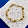 Charm Bracelets Titanium Steel Cubic Zircon Women Bracelet Street Fashion Cool Metalic Link Chain Gold Color Luxury Statement Gift