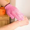 Body Shower Badhandskar Exfolierande handskarskrubber Glove Spa Massage Dead Skin Cell Remover