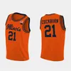 El baloncesto universitario usa la universidad NCAA Custom Illinois Fighting Baloncesto Illini Jersey Ayo Dosunmu Giorgi Bezhanishvili Adam Miller Kofi Cockburn 1 Trent Frazie