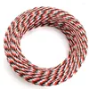 Acessórios de iluminação 5m 16 pés 22wg 26awg 30/60 núcleo 3 vias Twist Servo Extension Cable Jr Futaba Twisted Wire Lead para RC Airplane