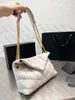 Puffer Toy Umhängetasche Denim gesteppte Handtasche Frauen Designer Kette Umhängetaschen Frauen Geldbörse Brieftasche