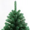 Decoraciones navideñas 45/60 cm Decoración PVC Reutilizable Árboles Año Decoración Navidad Verde Árbol de alta calidad 1 UNIDS 220916