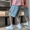 Männer Jeans Männer 2022 Sommer männer Shorts Casual Knie-länge Kurze Hosen Denim Gewaschen Klassische Ripped Loch Böden homme Streetwear