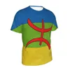 남자 T 셔츠 프로모션 야구 Amazigh Flag -Berber 티셔츠 프리미엄 셔츠 인쇄 재미 괴짜 r333 Tees Tees European Size