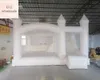 selling Bounce House jumper Wedding Inflatable White Bouncy with slide Bouncy Castle Air Bouncer Combo jumping For Kids Adults included blower free ship