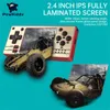 Przenośni gracze gier Powkiddy Q20 mini open source Handheld Console 2,4 -calowe OCA Pełne dopasowanie IPS ekran ręczny retro Nowe gracze gracze dla dzieci Prezenty T220916