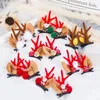 Christmas Antler Hair Clips Adult Children Hairpins Party Head Ornaments Kids Creative Christmas Birthday Gifts