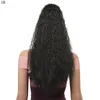 Claw Clip in Ponytail Hair Extension Soft Long Corn Wave Ponytail Synthetic High Temperature Silk Pony Tail