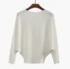 Les pulls des femmes, la robe du fonds euramericain d'automne est lâche un mot récréatif obtient une veste douce tricote de tricot 220916