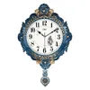 Horloges murales Vintage Horloge silencieuse Creative Morden Grand Décoratif avec pendule Salon Cuisine Relojes Montre