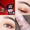 Eye Shadow Oil Painting Scenery 9 Color Eyeshadow Palette Matte Shimmer Glitter Highlight Contour Lasting Pigmented Smooth Beauty Cosmetics