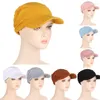 Czapki kulkowe Summer przeciwsłoneczny turban stały kolor główny chemo wypadek włosów zużycie głowy dla domu na zewnątrz lady dxaaball