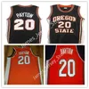 College Basketball Wears College 20 Gary Payton Maillots OSU Custom Oregon State Beavers College Basketball Jersey 45 A.C. Green 15 Eric Moreland 12 DREW EUBANKS 4 Tr