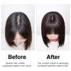 One Piece Synthetic New Woman Clip With Bangs For Women Cover Thinning and White Hairpiece Synthetic On Hair1937208