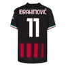 21 22 23 23 Milan Soccer Jerseys Ibrahimovic Milan футбольные рубашки 2022 2023 г. Tonali Rebic Camiseta de Futbol Italali
