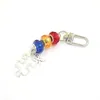 Wholesale Fashion Puzzle Piece Autism Awareness Key Ring Chain Women Men Car Gifts Keychain Jewelry