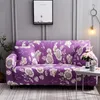 Pokrywa krzesła Wliarleo Strzel Pink Heart Elastyczna sofa bez poślizgu Cover Big Pastoral Style Slipcover for Couch Home Decorative