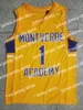 O basquete universitário usa costume NCAA Montverde Academy High School 1 Cade Cunningham Basketball Jerseys College 11 Scottie Barnes Yellow Ben 20 Simmons Jersey