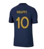 2022 Benzema Mbappe Griezmann Soccer Jersey French Kante Pogba Kounde Giroud Guendouzi Kimpembe 22 23 Pavaro Equipement Maillot de de