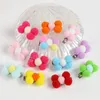 Accessoires de cheveux pour filles, pompon boule douce, pince à cheveux pour enfants, épingles à cheveux, Barrettes couleur bonbon, couvre-chef mignon