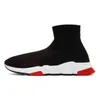 2022 Högkvalitativ 2.0 Klassiska platta strumpskor Stövlar Casual Sneakers S Runners Triple Black Red White Fashion Men Women Sports