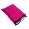 Gift Wrap 100pcs 15x23cm/6x9 Inch Pink Poly Mailers Boutique Bags Couture Envelopes