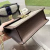 Women Ophidia Crossbody Bag Mini torebki Torebka Płótno litery Czerwone zielone paski Kluczowe Kluczowe Listy modne