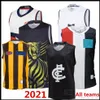 2019 2020 2021 All AFL Jersey Geelong Cats Essendon Bombers Adelaide Crows St Kilda Saints GWS Giants Guernsey Rucby Jerseys Singlet A2806