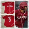 College Baseball Wears College Alabama Crimson Tide College Baseball Jersey Jimmy Nelson Alex Avila Mikey White Cody Henry Jett Manning Brock Love John Trousdale D