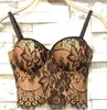 Bustiers Corsets Сексуальные женские женские нижние белья Busterer Floral Bra Lacebust Tops Patry Tops, чтобы надеть