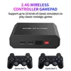 Lettori di giochi portatili 4K HD TV Box Console per videogiochi per PS1 / MAME 10000 giochi integrati 64 GB Mini videogioco Super Console T220916