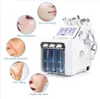 6 en 1 Agua Oxígeno hidrafacial Dermoabrasión máquina cuidado de la piel Limpieza profunda Exfoliante Hidrodermoabrasión Jet Peel belleza equip2426041