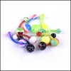 Anelli con bottone a campana per ombelico Colore arcobaleno Acrilico Gioielli per unghie con ombelico Uomo Donna Anello policromatico Moda Body Piercing o Dhseller2010 Dhqub