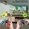 ゲームコントローラー3 in 1 Joycon充電器グリップスイッチ/ OLEDコントローラーLEDインジケーター充電ドックステーションハンドル