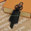 Fashion Car Keychain Key Buckle Letter Design Handmade Leather Keychains Men Women Bag Pendant Accessories 14 Option Top Quality