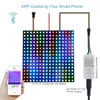 Полоски с WS2811 IC SMD Светодиодная полоса WS2812 144 пикселя/M RGB Индивидуально адресуемое свет с SP110E Bluetooth Controller Kit DC5V