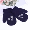 Kinder Gestrickte Handschuhe Winter Warme Kind Fäustlinge Baby Jungen Mädchen Outdoor Sport Nicht-slip Handschuhe Für 1-4 jahre