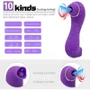 Nxy Vibrateurs SILENT DILDO Vibrator Sex Toys for Women Couples Vibrant Sucking Licking Minpple Breast Clitoris Stimulation Silicone Massageur 220829