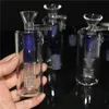 Niebieski szklany bong haczyka łapacze popiołu o grubości 14 mm 18 mm Pyrex Bubbler Ash Catcher 45 90 stopni Ashcatcher Water Rure