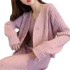 ワークドレス韓国スタイルかわいいシック2022ファッション女性2ピースセット衣装のニットプルオーバーとタンクドレス